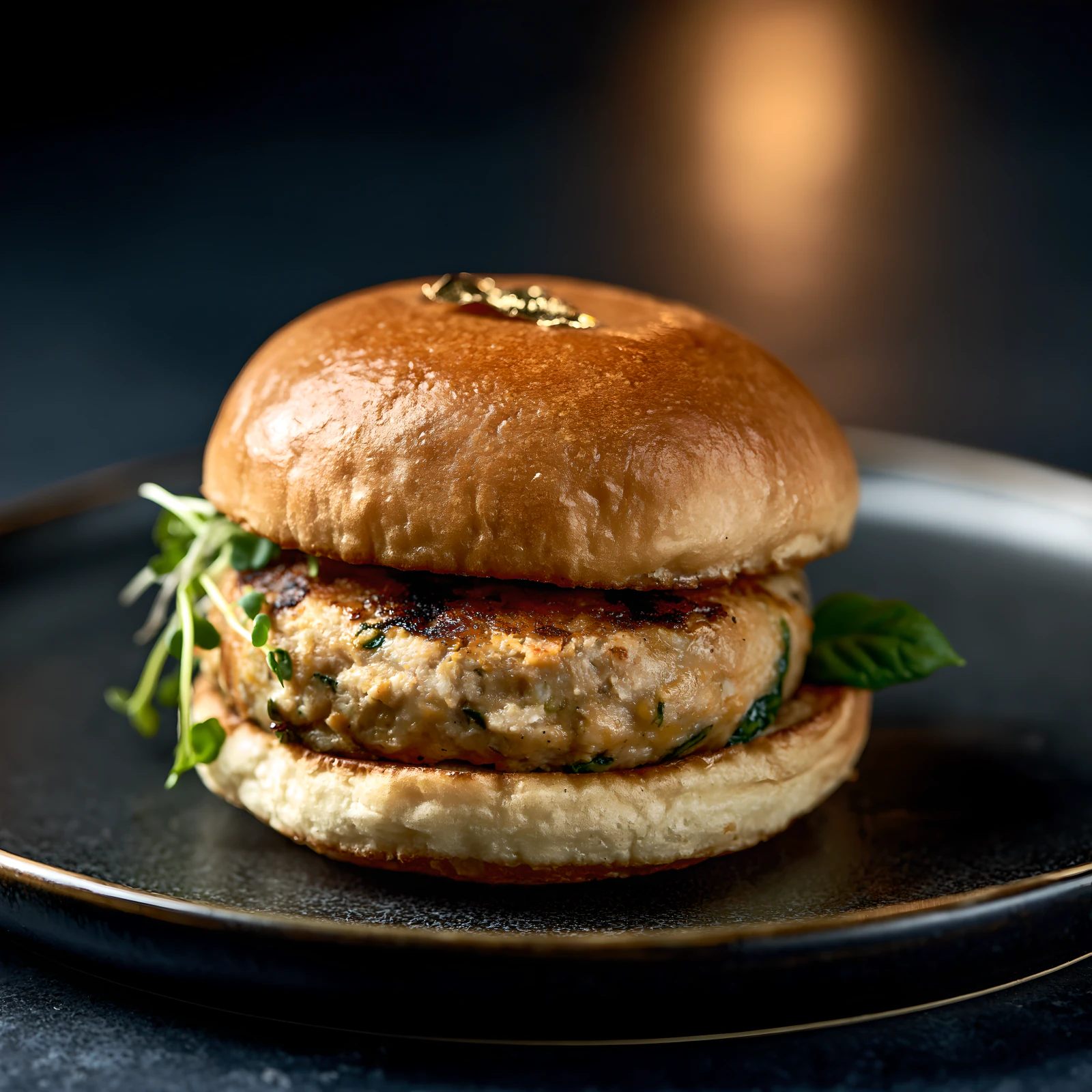 Hamburger, scatto food